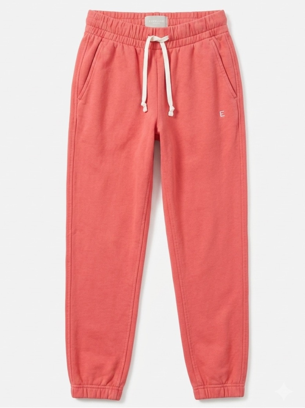 Everlane ReTrack Jogger Coral Pink Organic Cotton Fleece Sweatpants XS